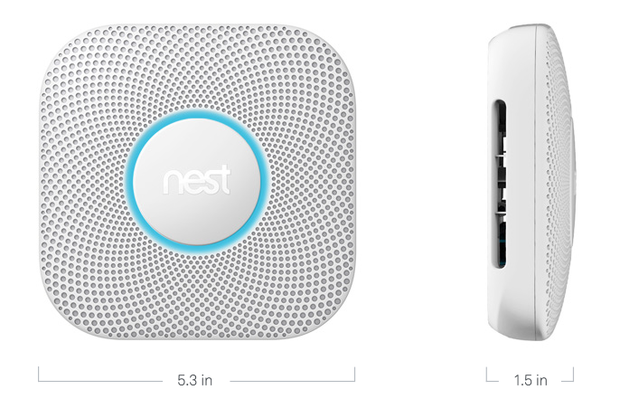 Датчик угарного газа и задымления Nest